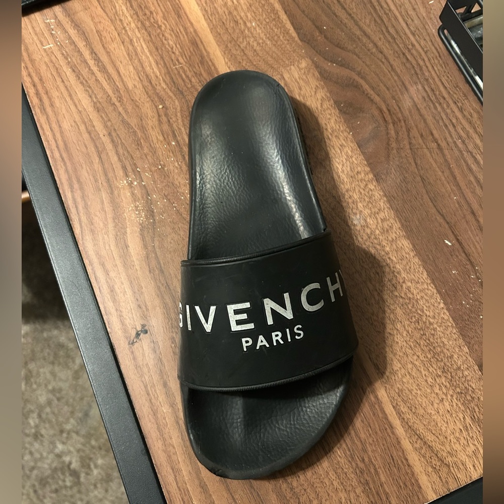 Black Givenchy Slides